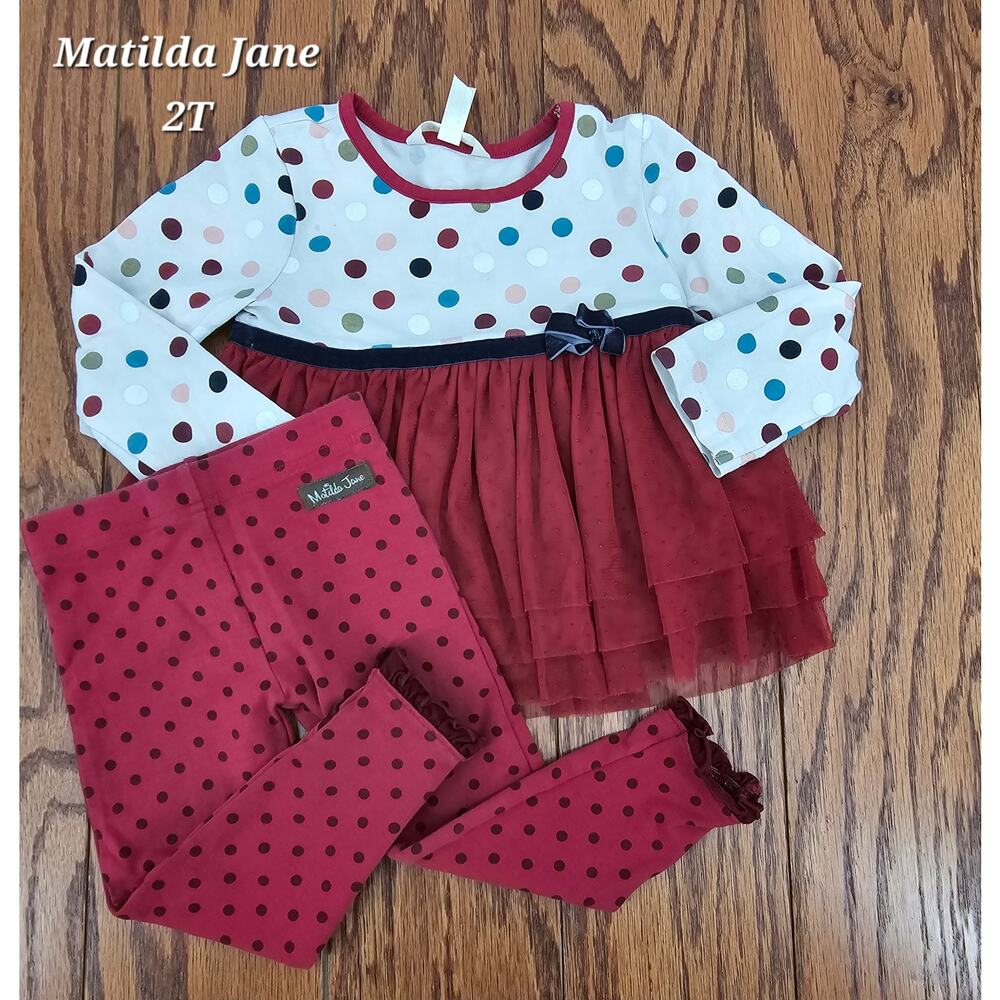 Matilda Jane Ronnie Tule Top‎ and Pant Set